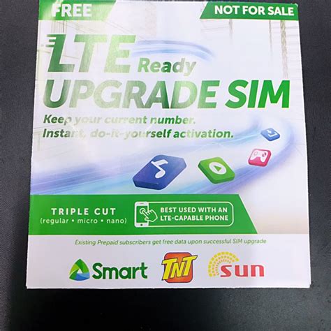 how to upgrade smart sim card to lte|Smart.